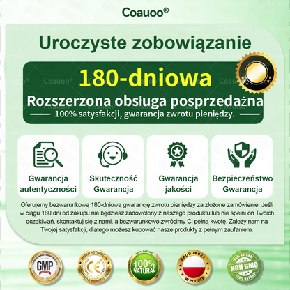 𝐂𝐨𝐚𝐮𝐨𝐨® Moringa × Berberyna × AMPK 10-w-1 Wsparcie metaboliczne, plaster z nanotechnologią mikroigłową  (Wystarczy raz dziennie, widoczne efekty w 7 dni) ✅ Na otyłość, wiotką skórę, cukrzycę, bezdech senny, problemy ze stawami i wiele innych ✨
