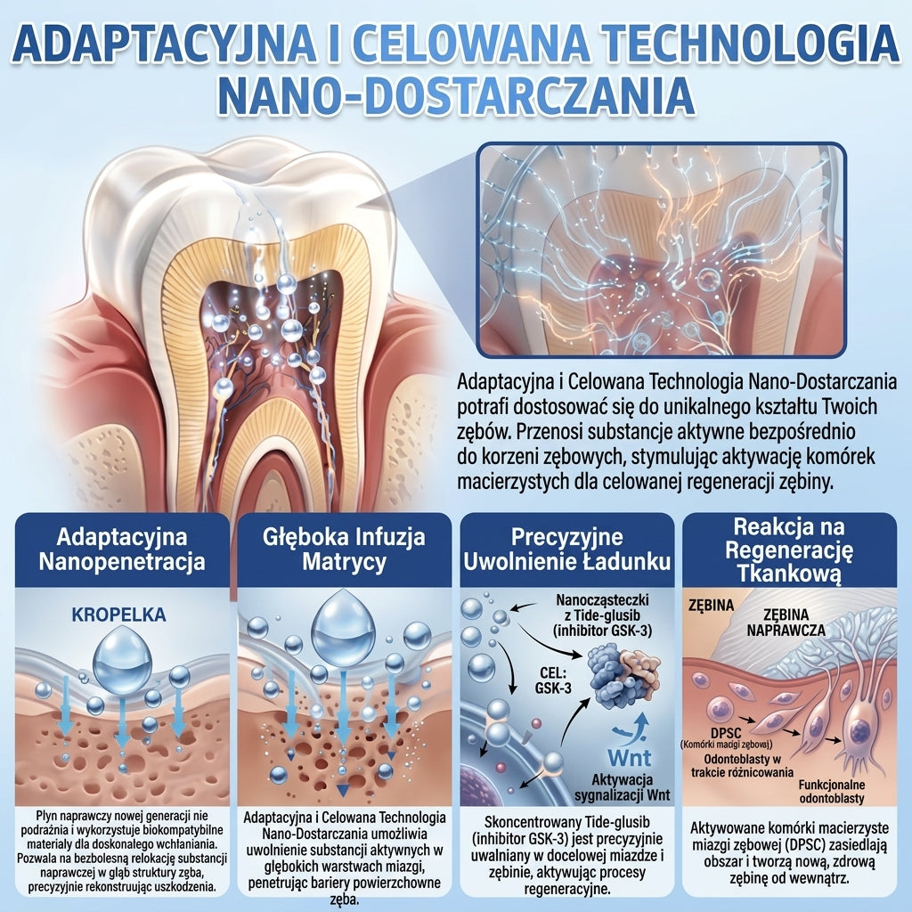 🦷 Pożegnaj nadwrażliwość i dyskomfort! 𝐂𝐨𝐚𝐮𝐨𝐨® paski oralne z Tideglusib – szybka regeneracja zębów i dziąseł 😊