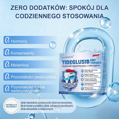 🦷 Pożegnaj nadwrażliwość i dyskomfort! 𝐂𝐨𝐚𝐮𝐨𝐨® paski oralne z Tideglusib – szybka regeneracja zębów i dziąseł 😊
